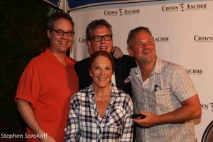 Mark Sendroff, Bill Stritch, Sam Harris, Linda Lavin Photo