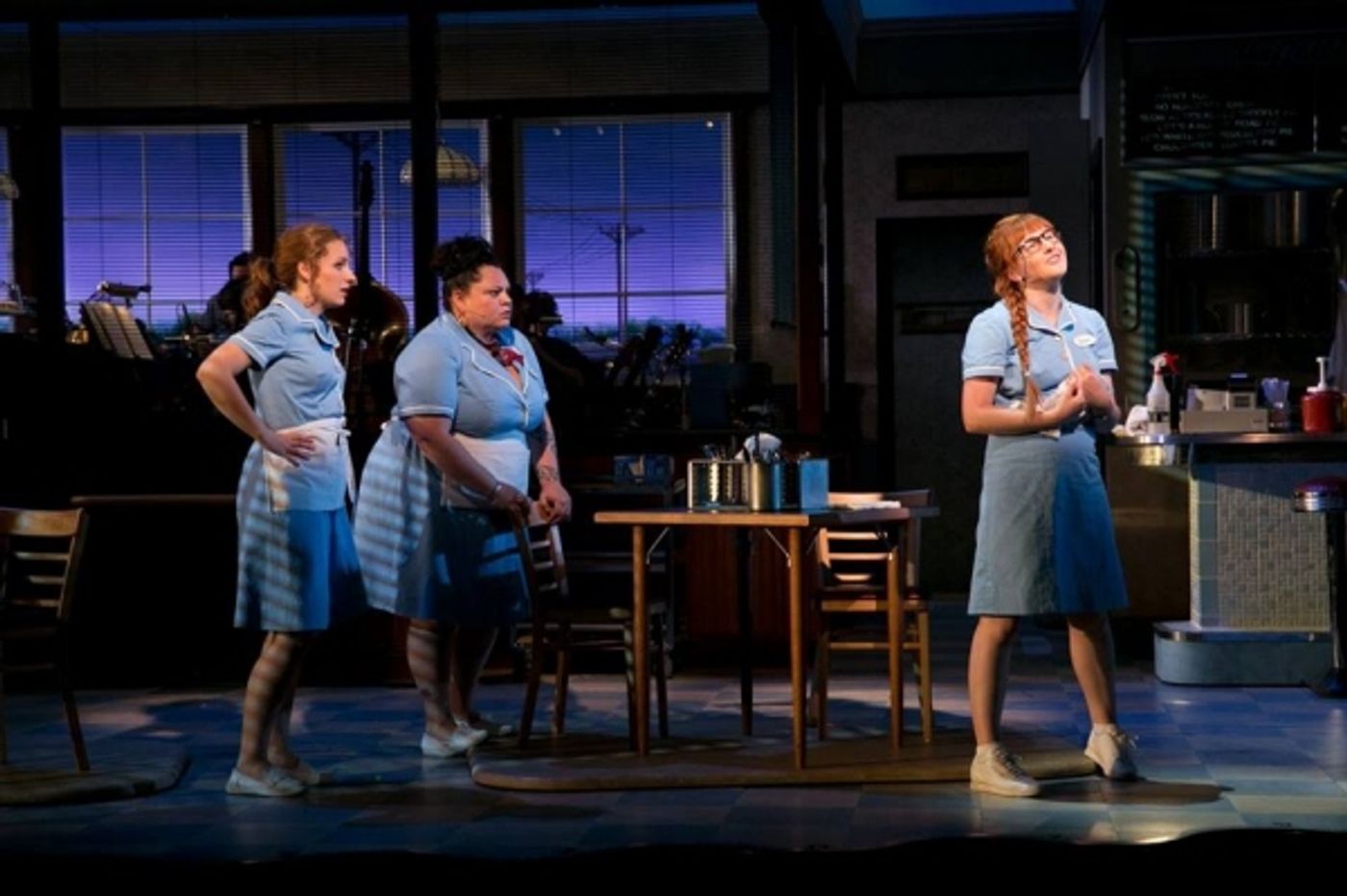 Photo Flash: First-Released Photo of Jessie Mueller, Keala Settle, and Jeanna de Waal in WAITRESS at A.R.T.  Image
