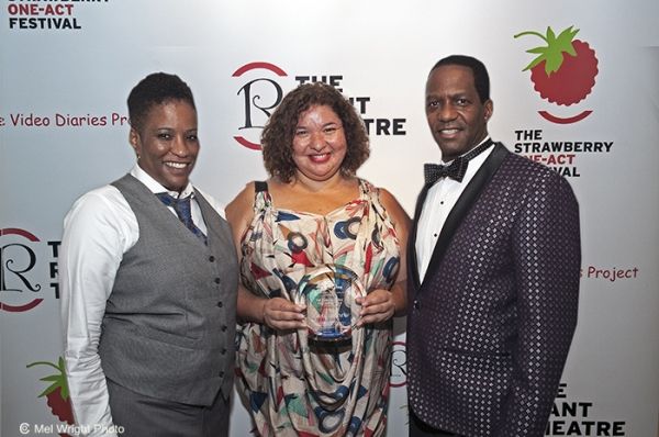 Playwright Tracey Scott Wilson, director Liesl Tommy, Van Dirk Fisher Photo