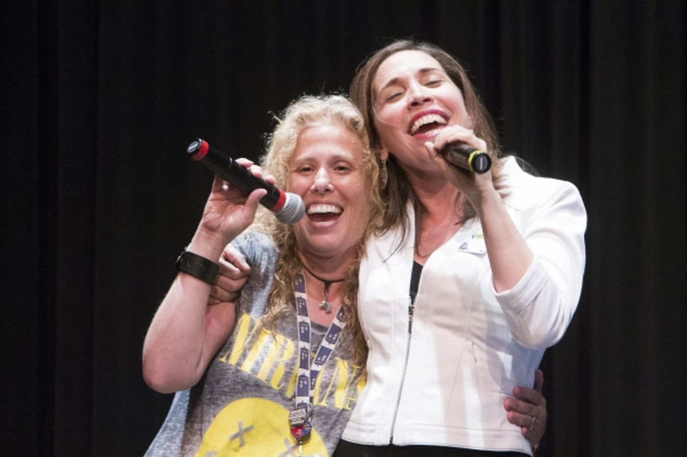 Photo Flash: Camp Alum Andrea Burns Visits French Woods Festival  Image