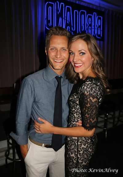 Nathan Johnson and Laura Osnes Photo
