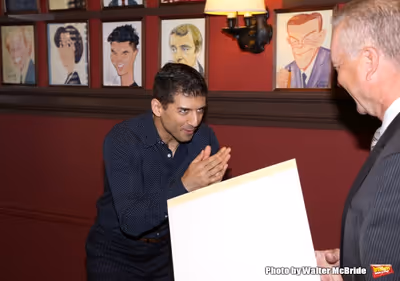 Max Klimavicius with Tony Yazbeck Photo