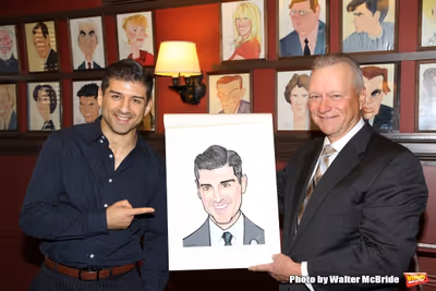 Max Klimavicius with Tony Yazbeck Photo