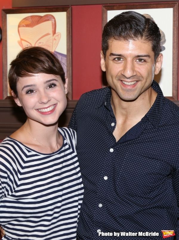 Katie Huff with Tony Yazbeck Photo
