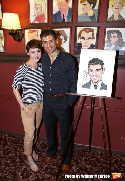 Katie Huff with Tony Yazbeck Photo