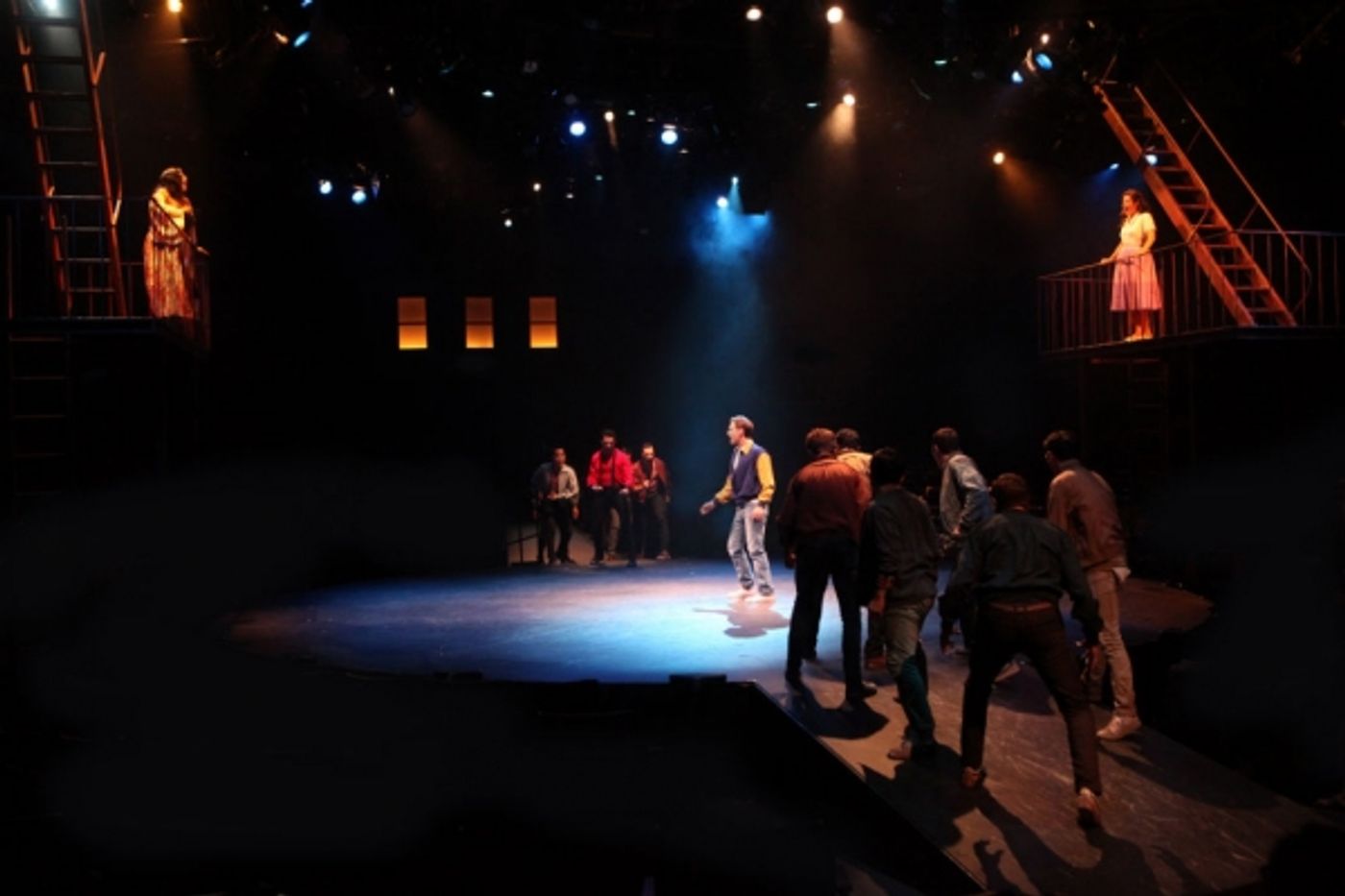 Photo Flash: First Look at Justin Matthew Sargent, Carolann M. Sanita and More in WEST SIDE STORY at Music Circus  Image