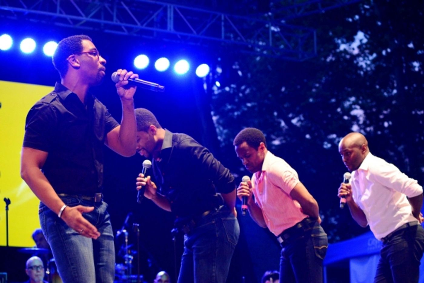 Photo Flash: BEAUTIFUL Cast Travels to Central Park for SummerStage Festival!  Image