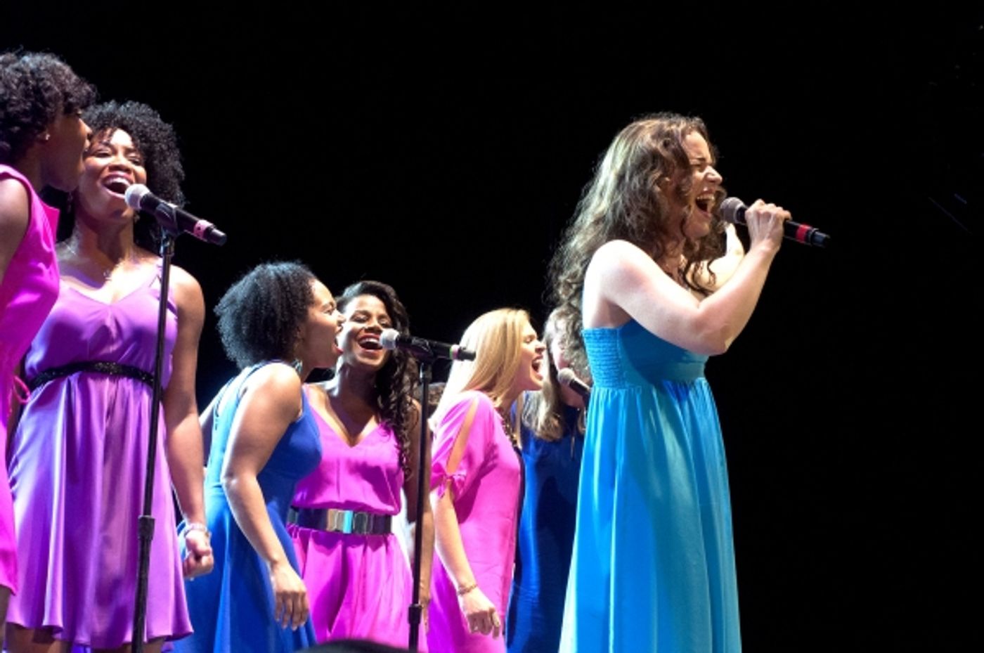 Photo Flash: BEAUTIFUL Cast Travels to Central Park for SummerStage Festival!  Image