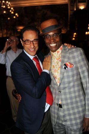Hal Luftig and Billy Porter @ BroadwayWorld Hal Luftig and Billy Porter Photo