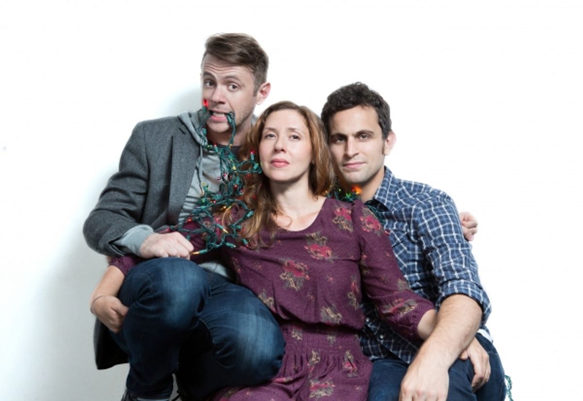 Nick Westrate, Miriam Silverman and Matt Dellapina at 