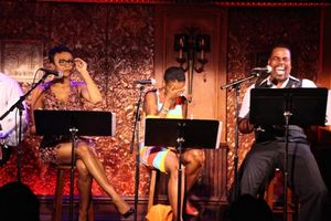 Carly Hughes, Brenda Braxton & Bernard Dotson @ BroadwayWorld Carly Hughes, Brenda Braxton & Bernard Dotson Photo