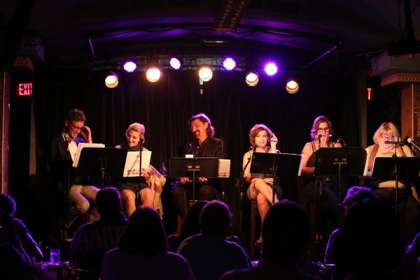 Barrett Foa, Annaleigh Ashford, Robin Atkin Downes, Daisy Eagan, Lori Alan & Bruce Vi Photo