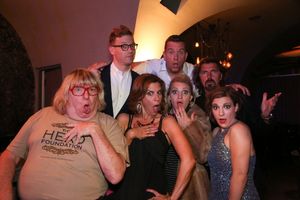 Barrett Foa & Billy Mitchell. Bruce Vilanch, Lori Alan, Annaleigh Ashford, Robin Atkin Downes & Daisy Eagan @ BroadwayWorld Barrett Foa & Billy Mitchell. Bruce Vilanch, Lori Alan, Annaleigh Ashford, Robin Atki Photo
