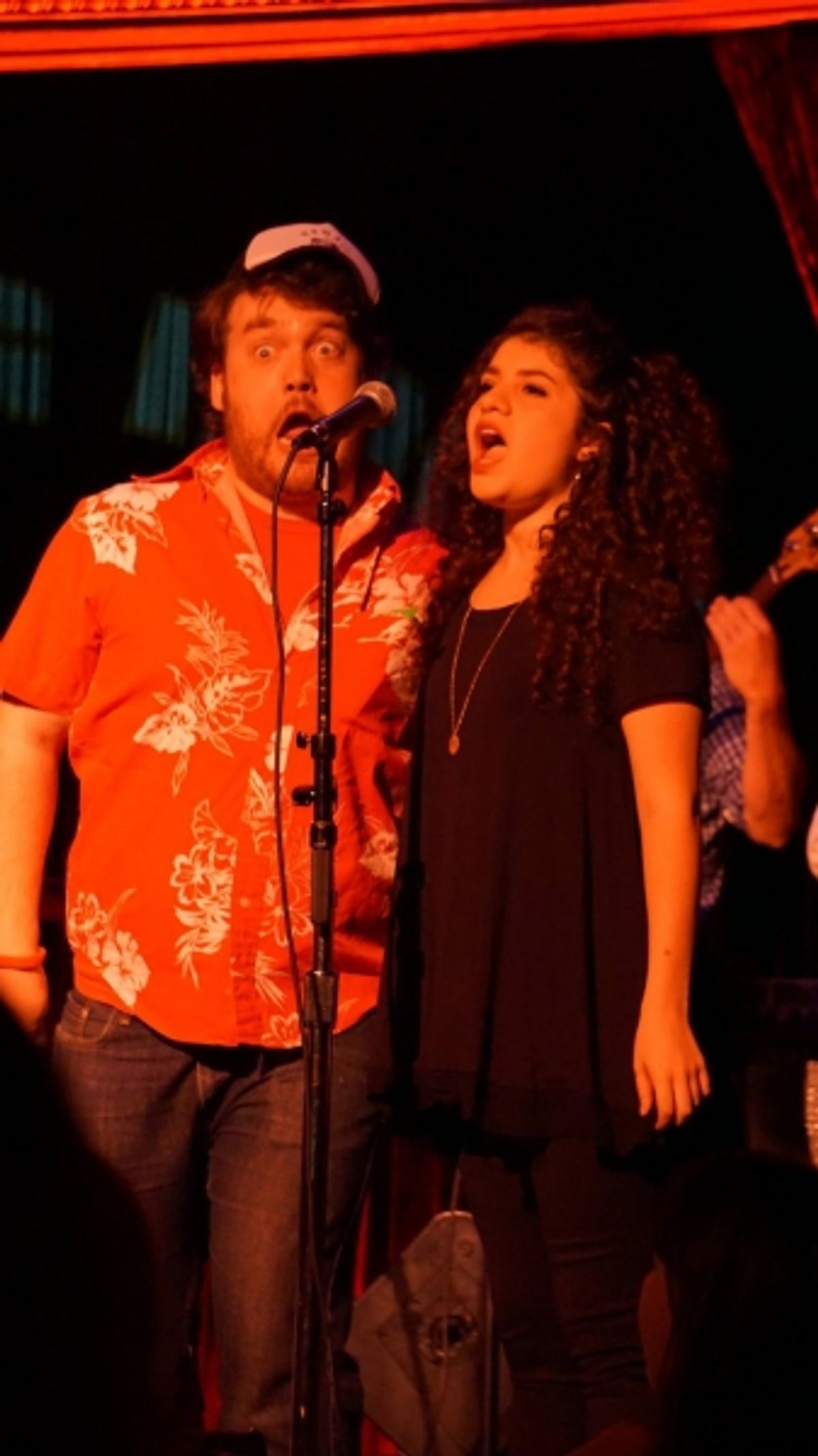 Jay Schmidt and Olivia Rose at 