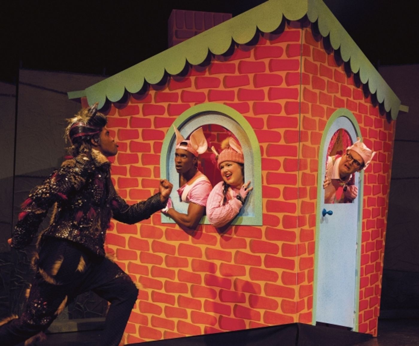 Photo Flash: New Shots from Stiles & Drewe's THE THREE LITTLE PIGS at The Palace  Image