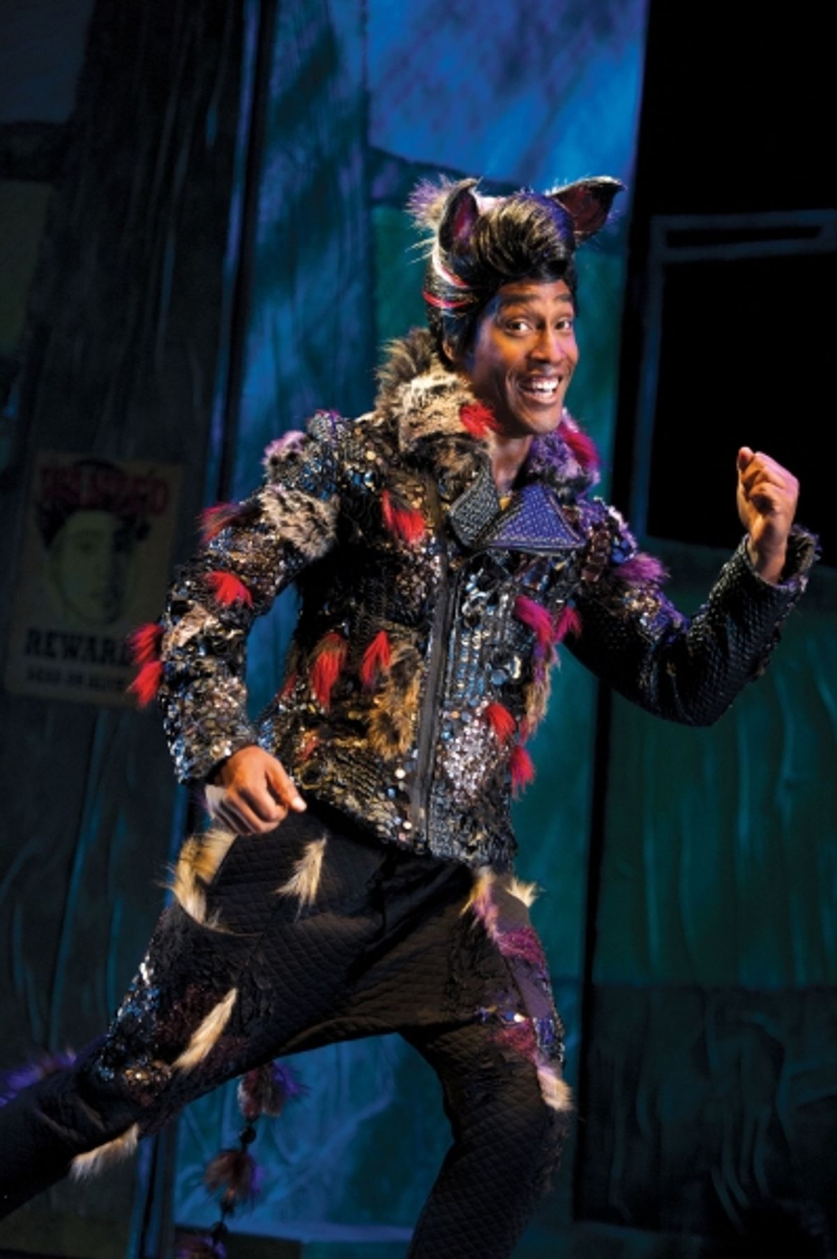 Simon Webbe as the Wolf at 