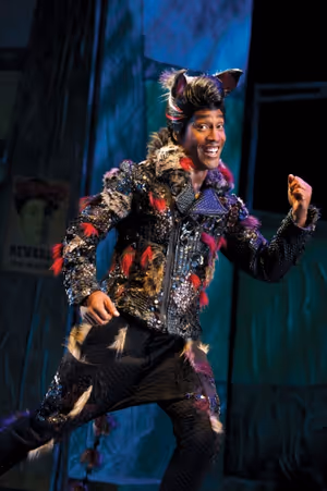 Simon Webbe as the Wolf @ BroadwayWorld Simon Webbe as the Wolf Photo