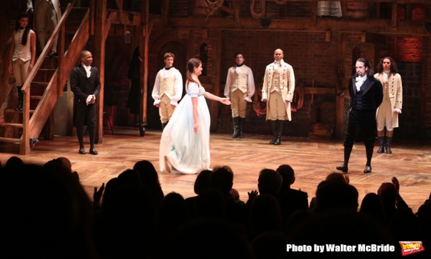 Photo Coverage: History is Happening- HAMILTON Cast Takes Opening Night Bows  Image