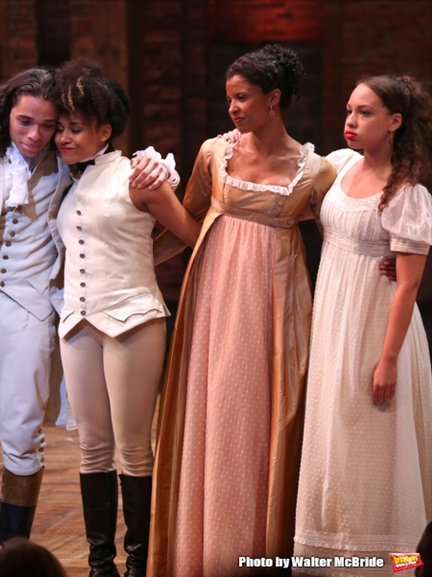 Photo Coverage: History is Happening- HAMILTON Cast Takes Opening Night Bows  Image