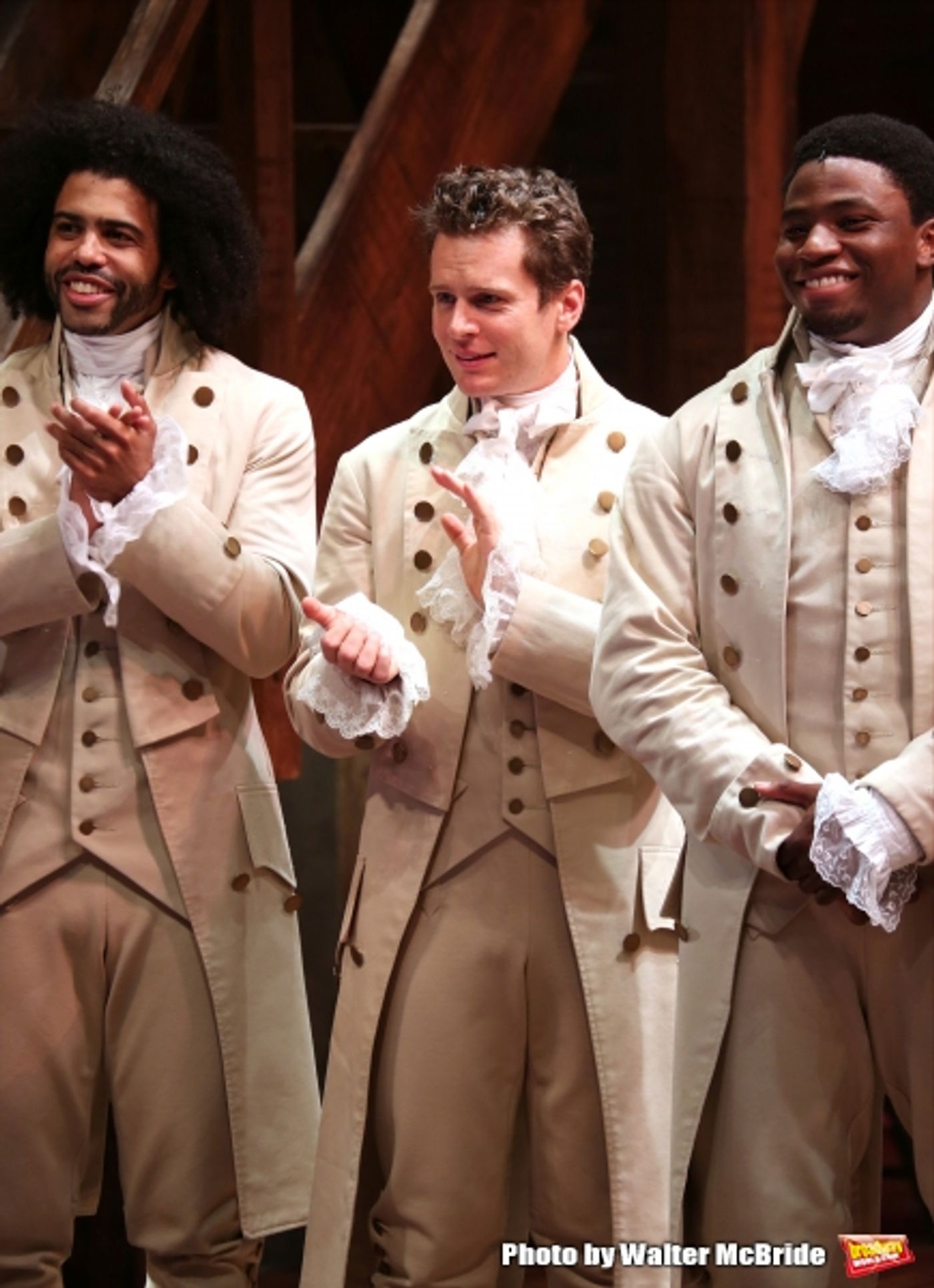 Photo Coverage: History is Happening- HAMILTON Cast Takes Opening Night Bows  Image