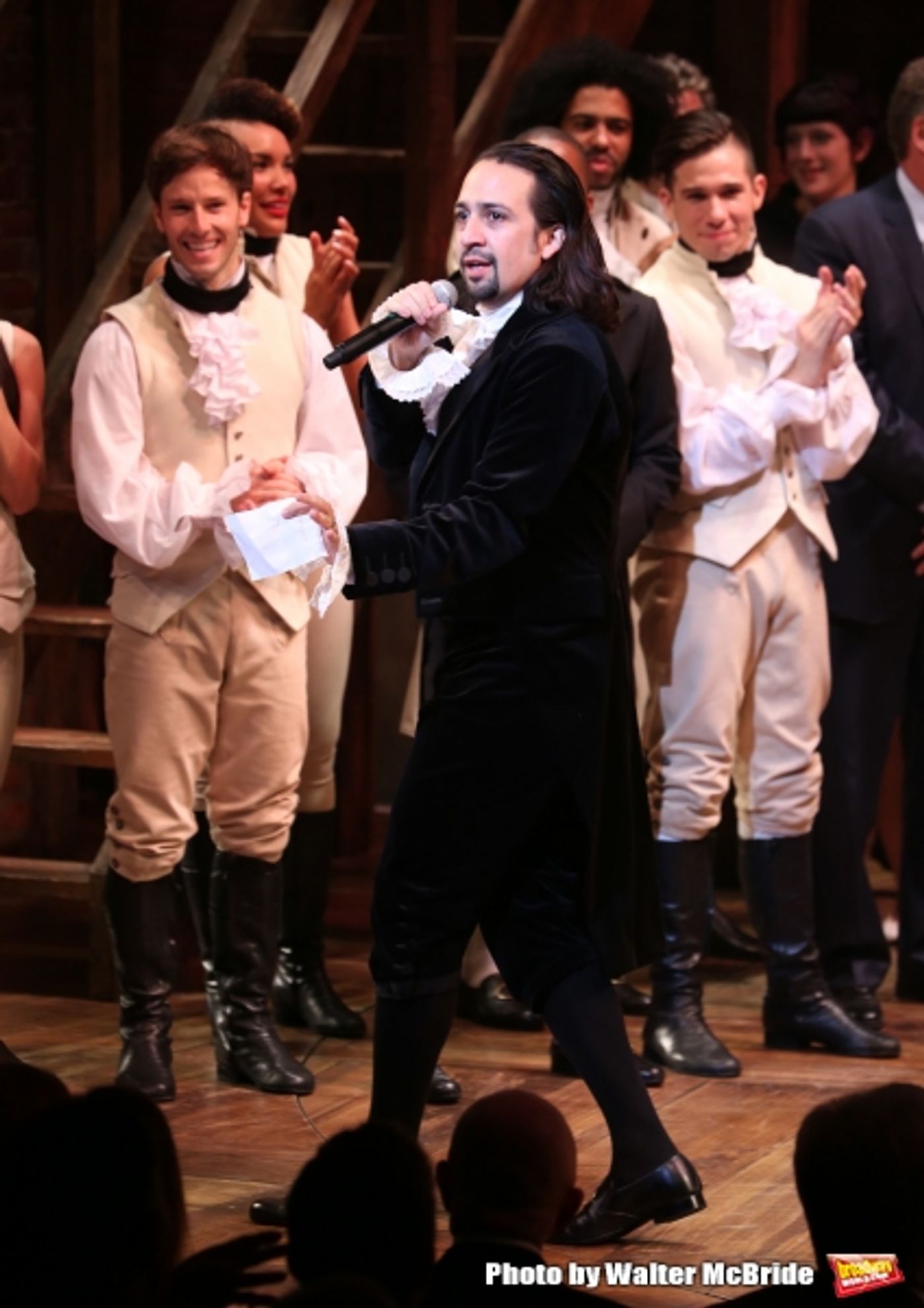 Photo Coverage: History is Happening- HAMILTON Cast Takes Opening Night Bows  Image
