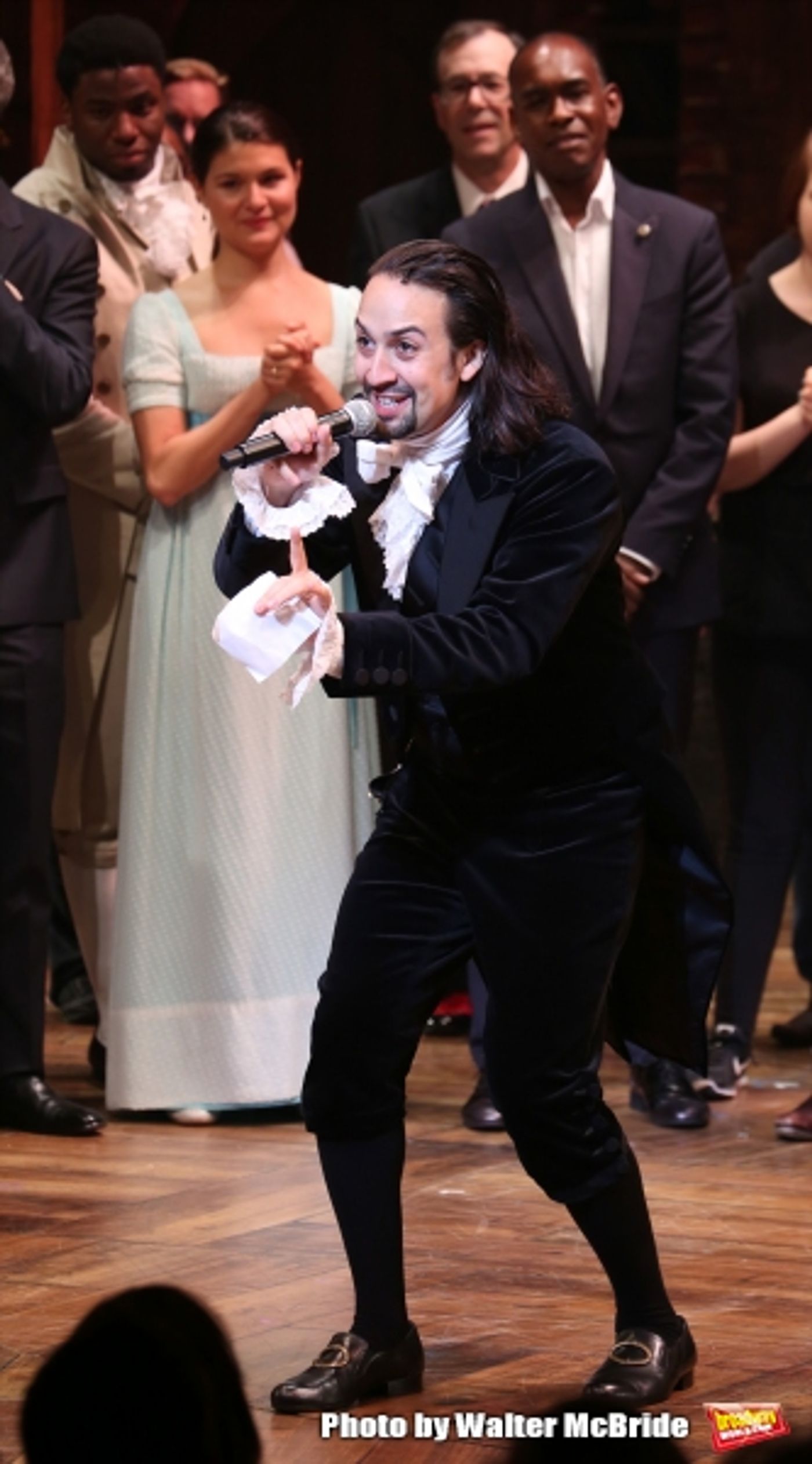 Photo Coverage: History is Happening- HAMILTON Cast Takes Opening Night Bows  Image
