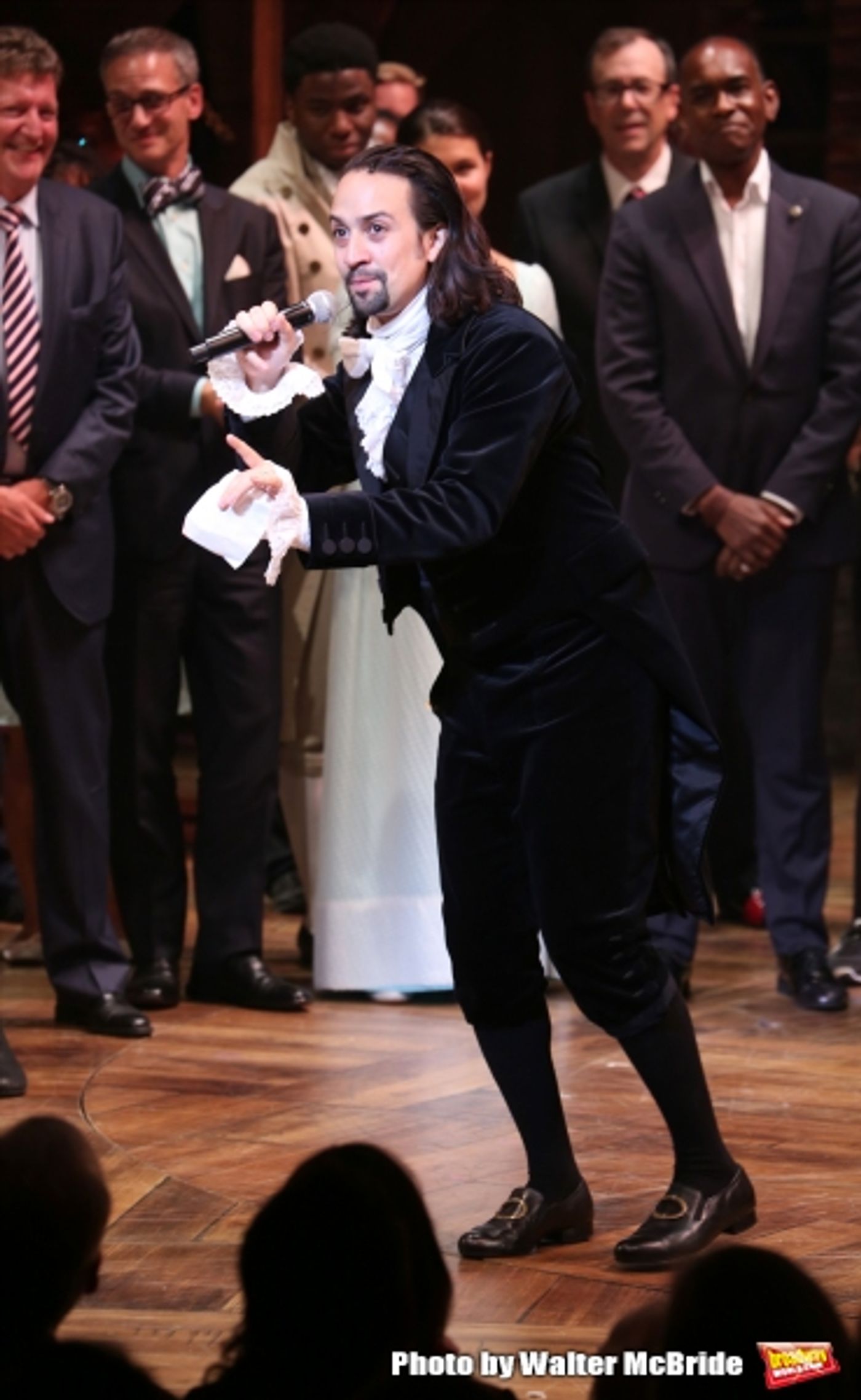 Photo Coverage: History is Happening- HAMILTON Cast Takes Opening Night Bows  Image