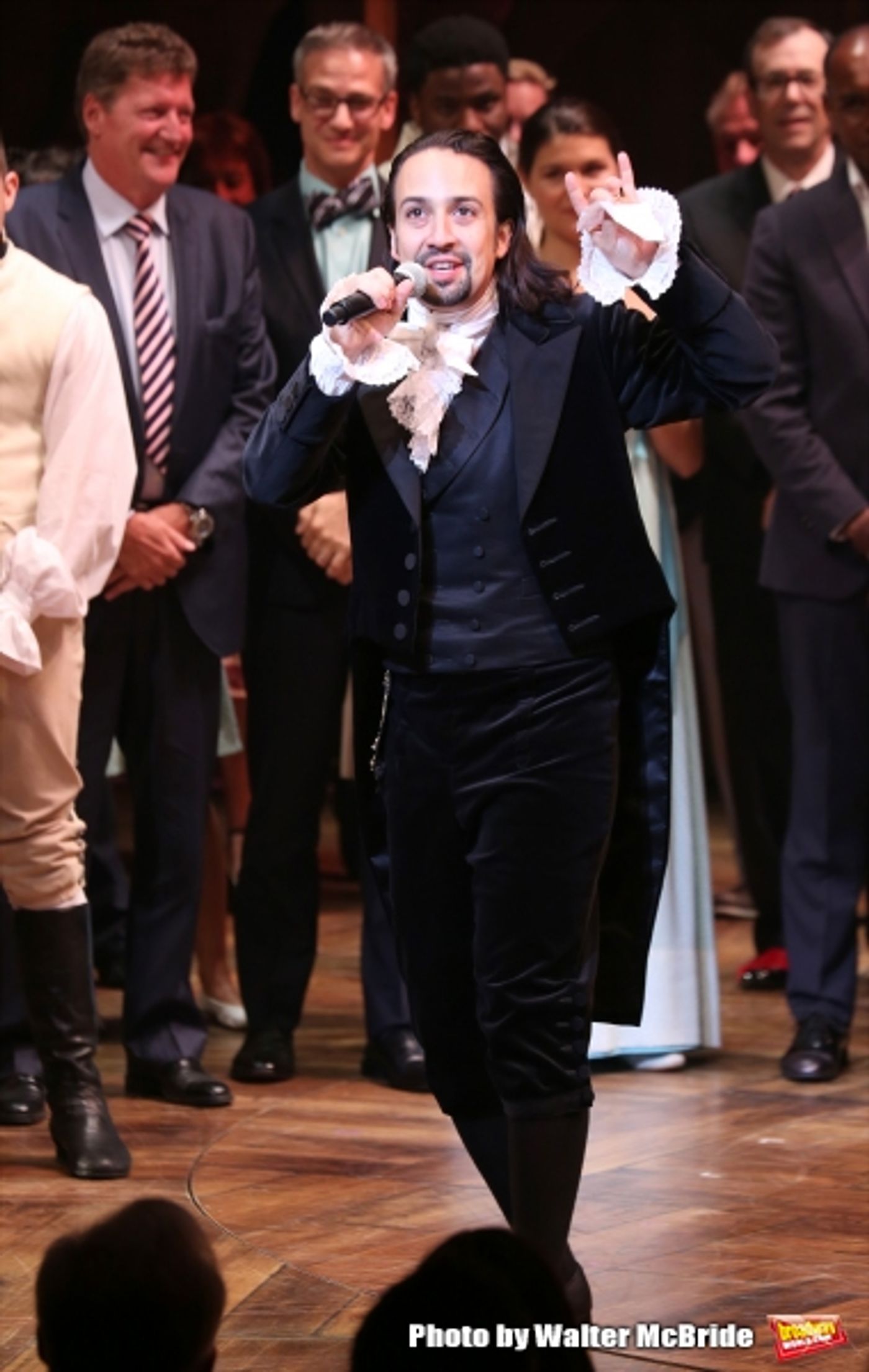 Photo Coverage: History is Happening- HAMILTON Cast Takes Opening Night Bows  Image
