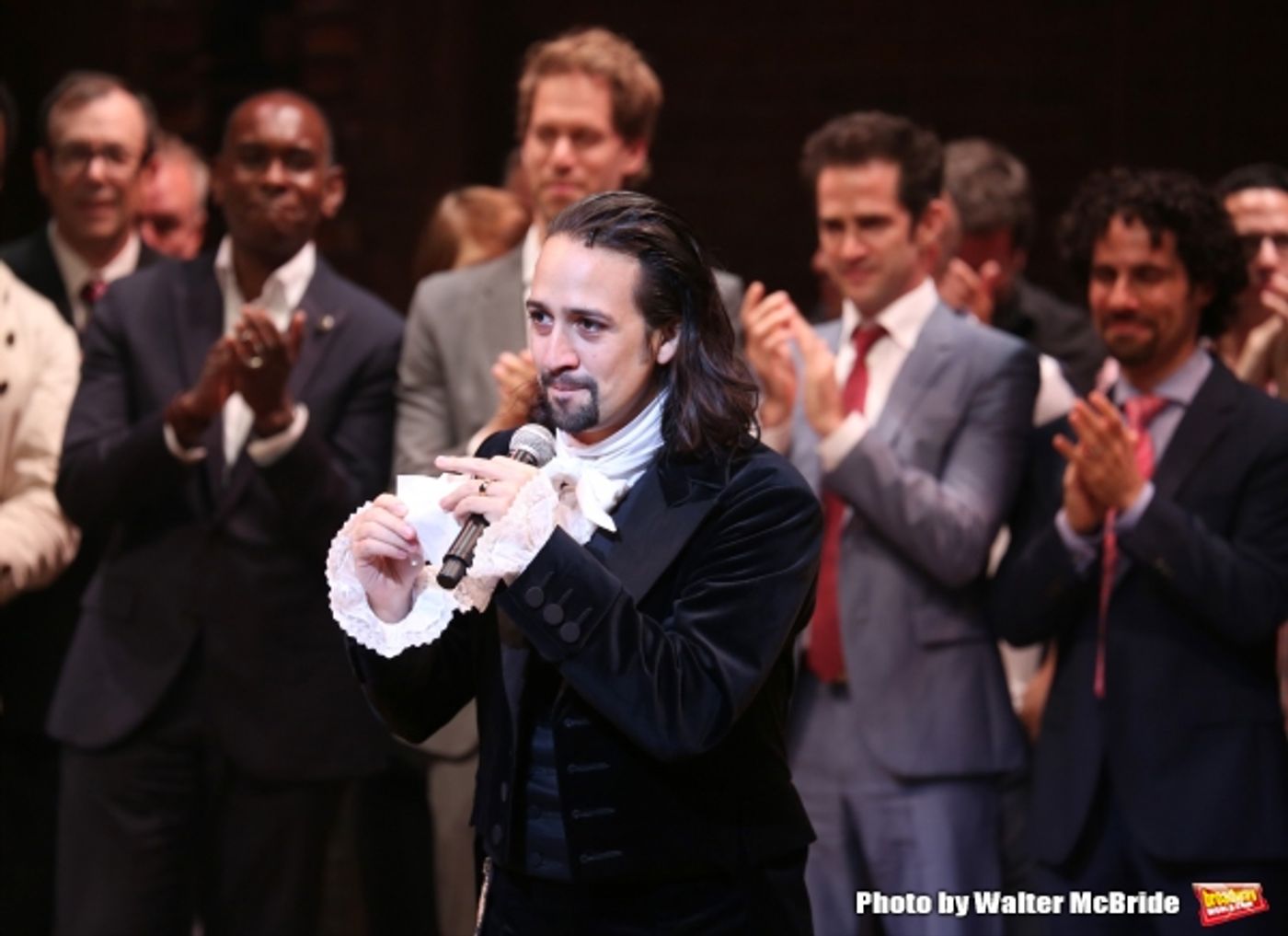 Photo Coverage: History is Happening- HAMILTON Cast Takes Opening Night Bows  Image
