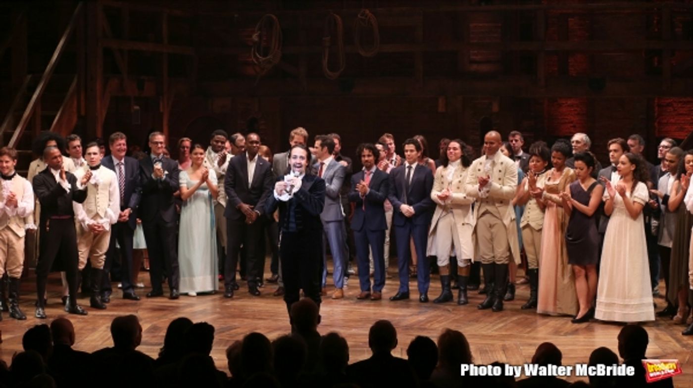 Photo Coverage: History is Happening- HAMILTON Cast Takes Opening Night Bows  Image
