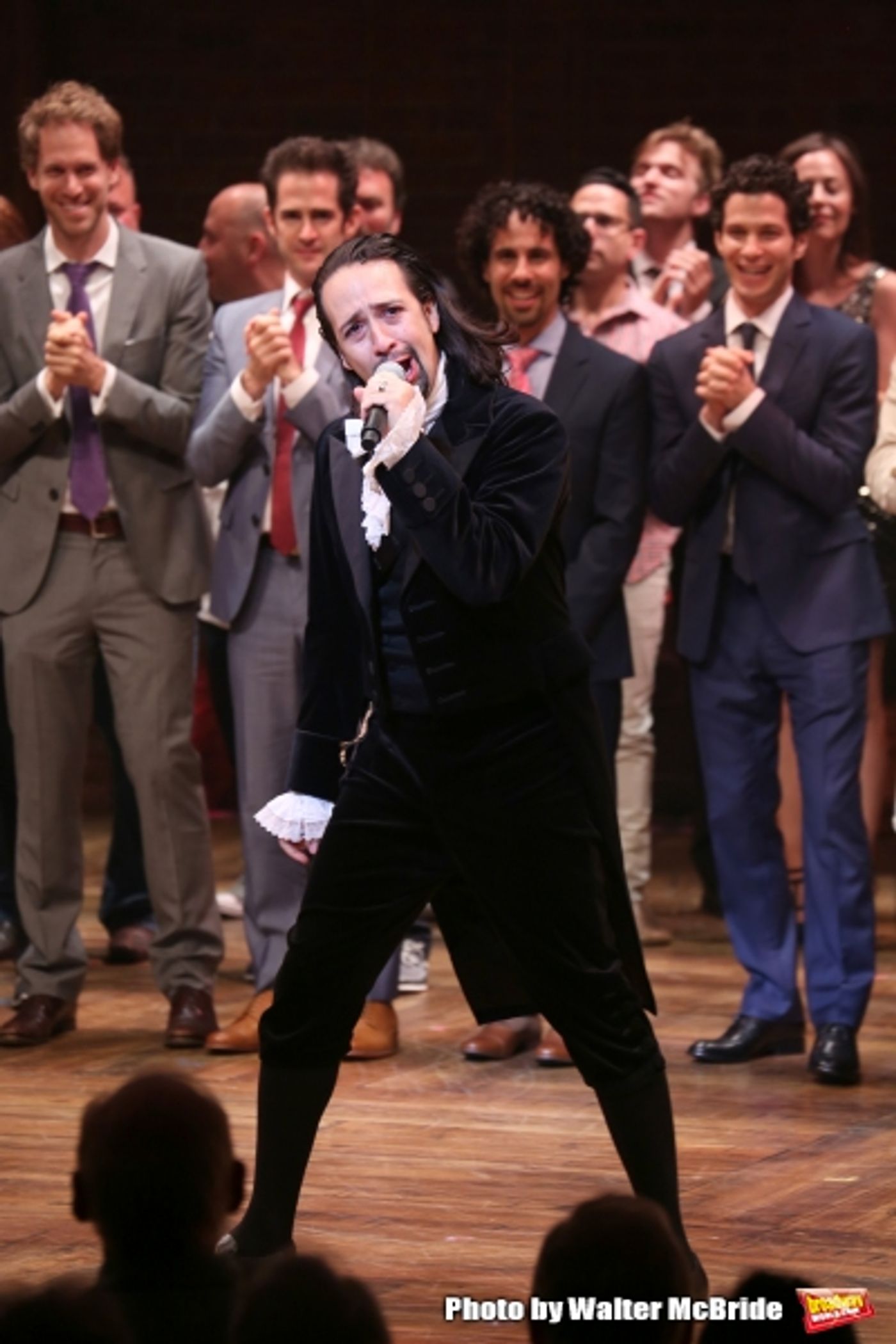 Photo Coverage: History is Happening- HAMILTON Cast Takes Opening Night Bows  Image