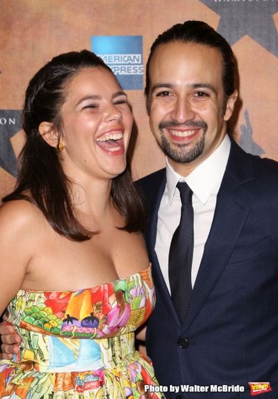 Vanessa Nadal and Lin-Manuel Miranda Photo