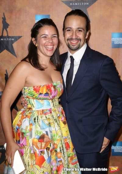 Vanessa Nadal and Lin-Manuel Miranda Photo