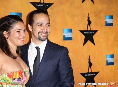 Vanessa Nadal and Lin-Manuel Miranda Photo