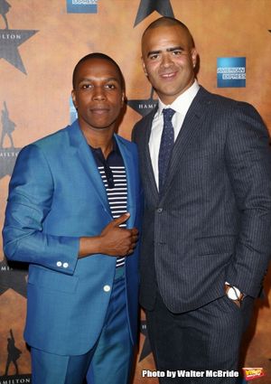 Leslie Odom Jr. and Christopher Jackson Photo