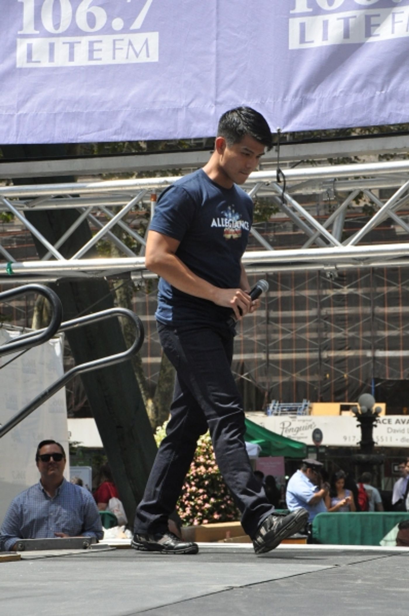 Photo Coverage: ALLEGIANCE, AMAZING GRACE, SOMETHING ROTTEN & More Take Over Bryant Park!  Image