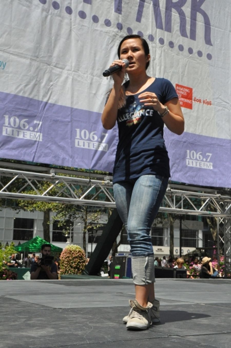 Photo Coverage: ALLEGIANCE, AMAZING GRACE, SOMETHING ROTTEN & More Take Over Bryant Park! Image