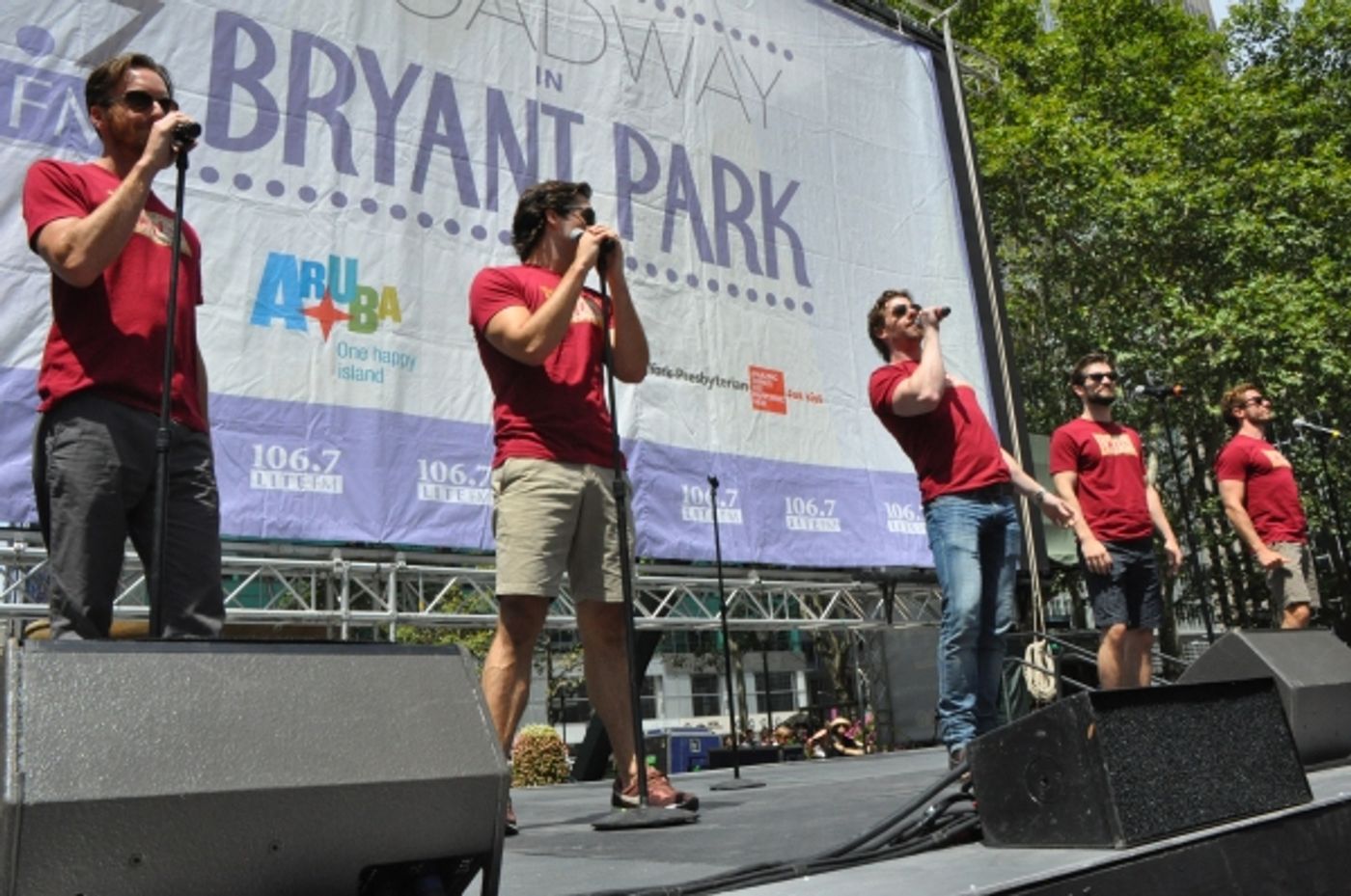Photo Coverage: ALLEGIANCE, AMAZING GRACE, SOMETHING ROTTEN & More Take Over Bryant Park!  Image