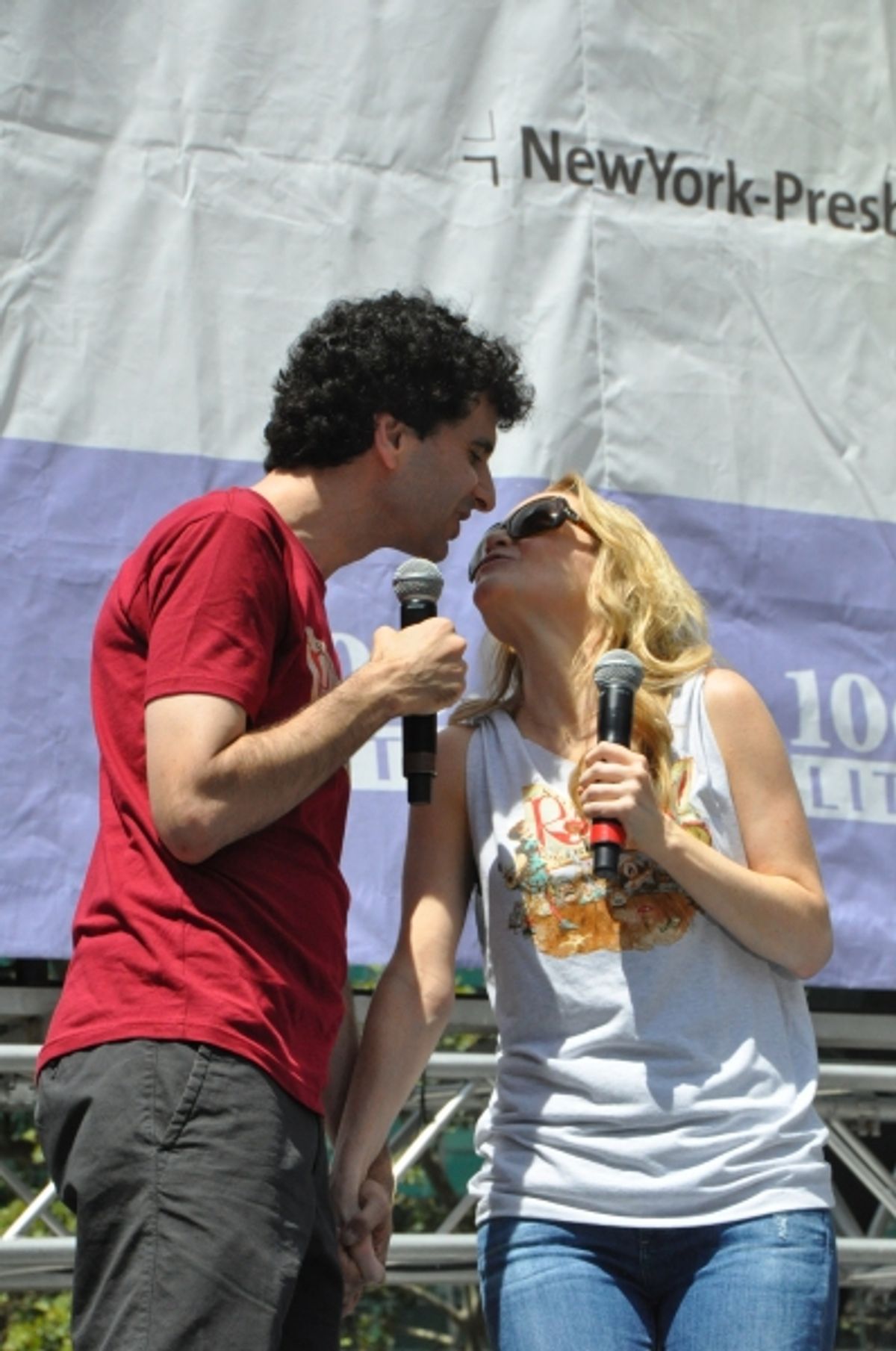 John Cariani and Kate Reinders at 