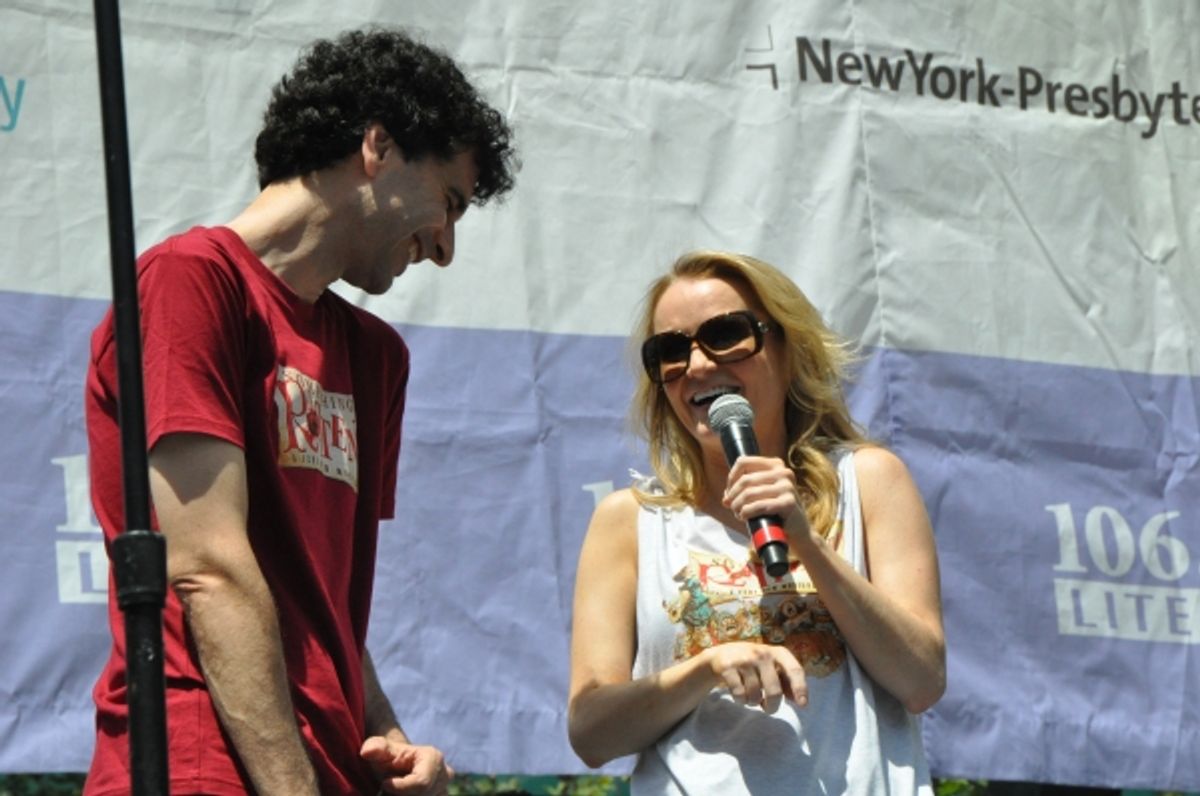 John Cariani and Kate Reinders at 