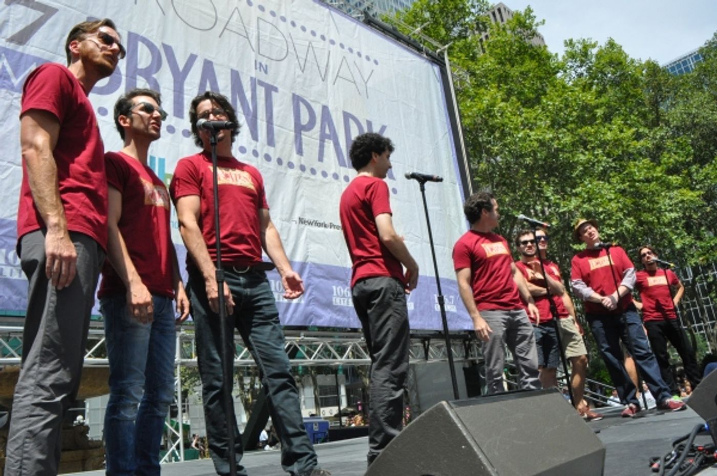 Photo Coverage: ALLEGIANCE, AMAZING GRACE, SOMETHING ROTTEN & More Take Over Bryant Park!  Image