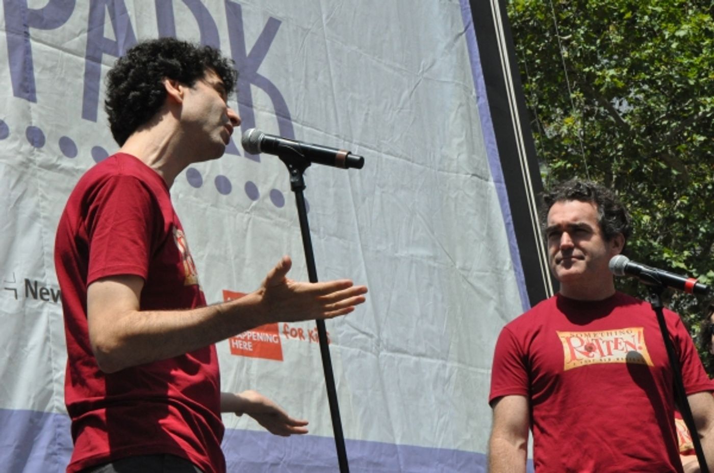 Photo Coverage: ALLEGIANCE, AMAZING GRACE, SOMETHING ROTTEN & More Take Over Bryant Park!  Image