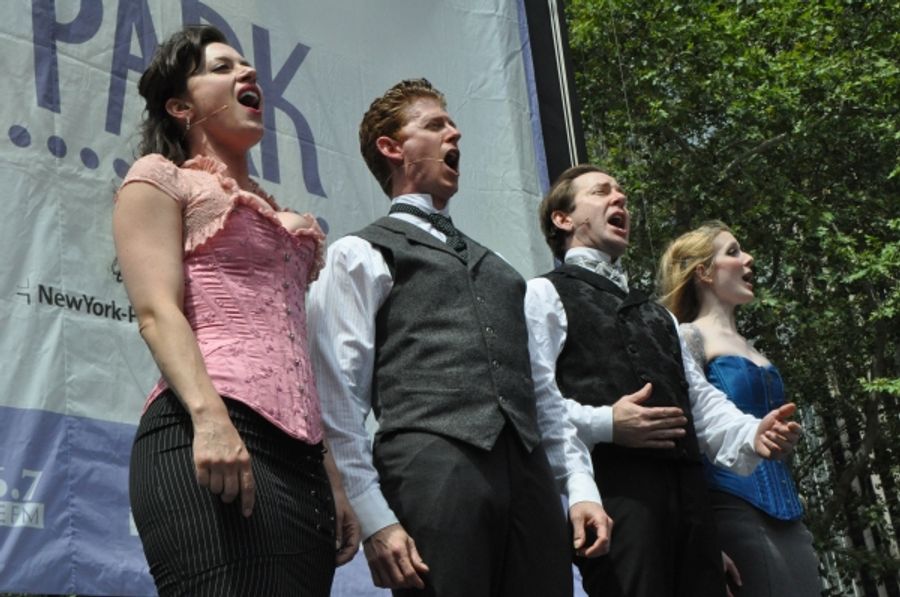 Photo Coverage: ALLEGIANCE, AMAZING GRACE, SOMETHING ROTTEN & More Take Over Bryant Park! Image