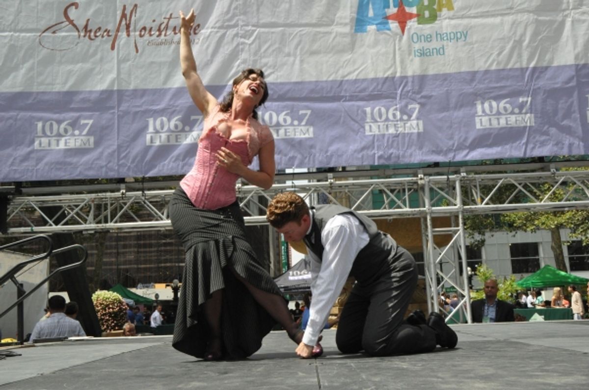 Kathy Voytko and Mark Ledbetter at 