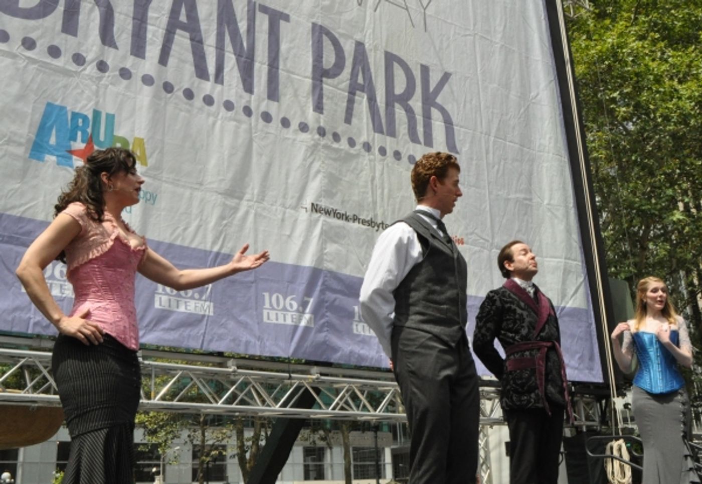 Photo Coverage: ALLEGIANCE, AMAZING GRACE, SOMETHING ROTTEN & More Take Over Bryant Park!  Image