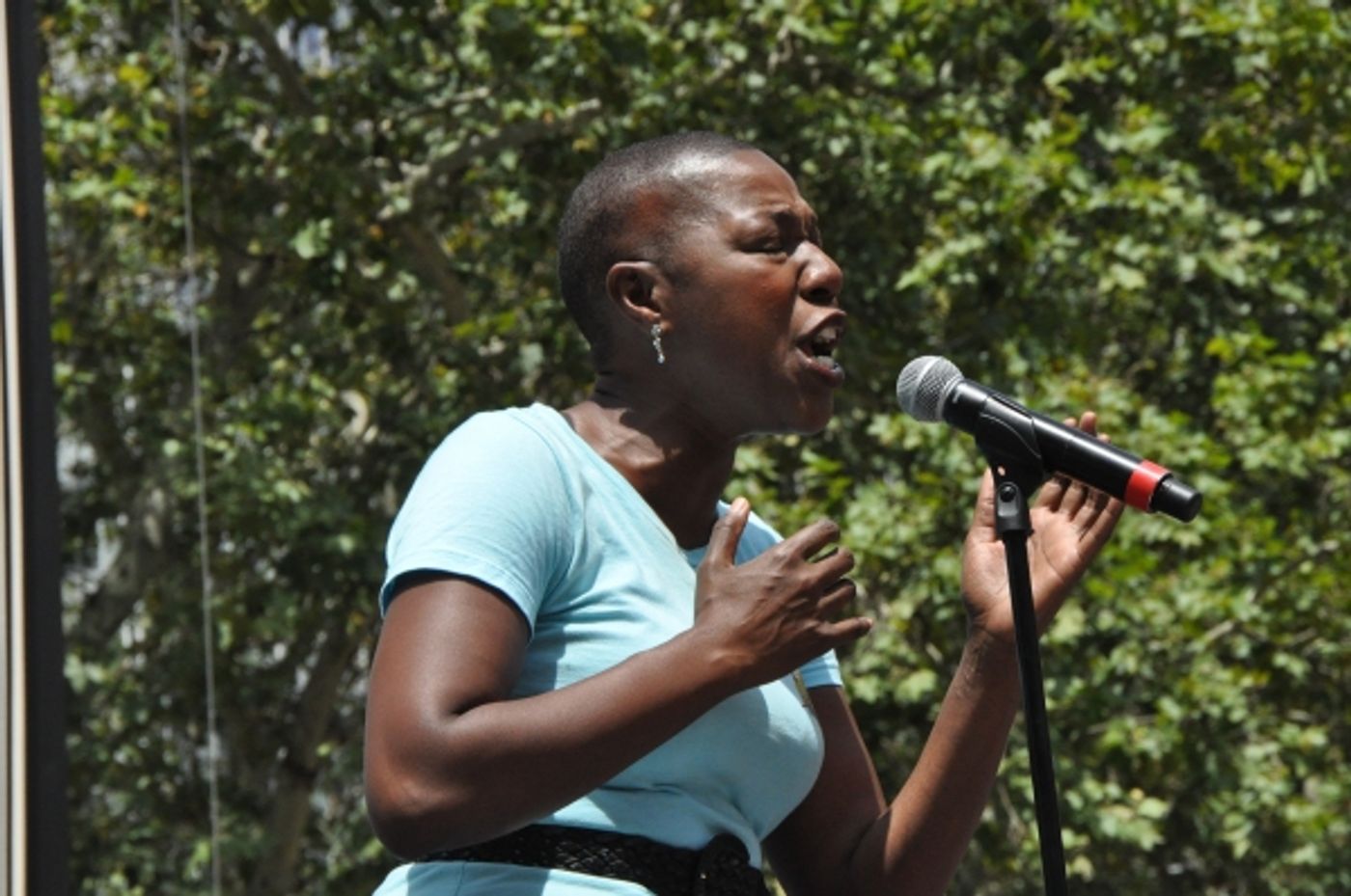 Photo Coverage: ALLEGIANCE, AMAZING GRACE, SOMETHING ROTTEN & More Take Over Bryant Park!  Image