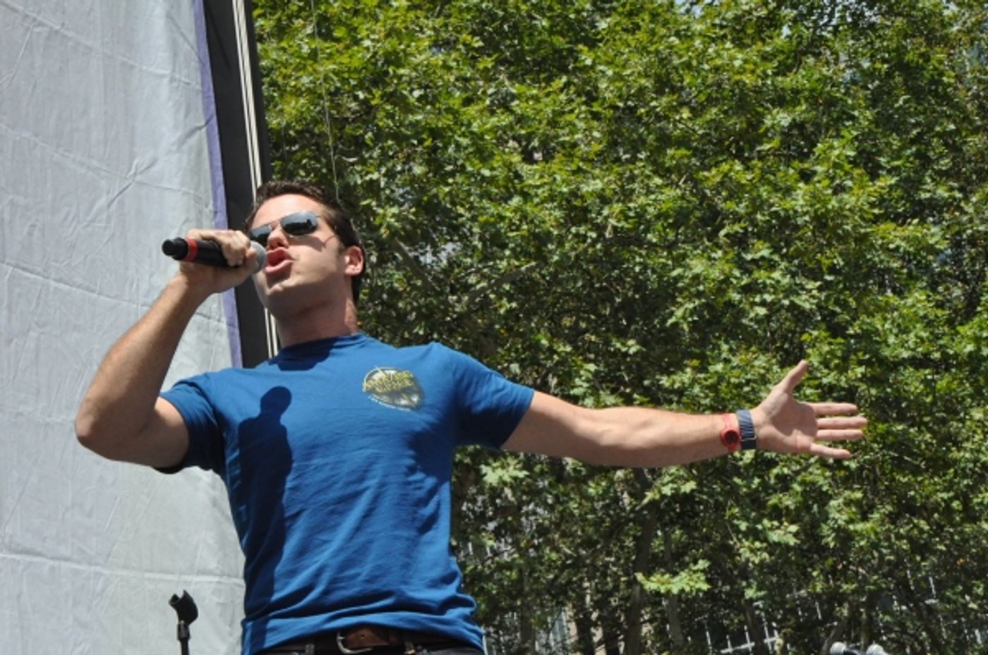 Photo Coverage: ALLEGIANCE, AMAZING GRACE, SOMETHING ROTTEN & More Take Over Bryant Park!  Image