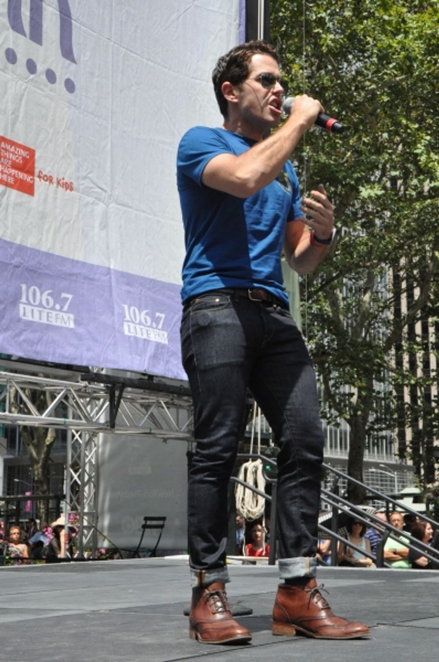 Photo Coverage: ALLEGIANCE, AMAZING GRACE, SOMETHING ROTTEN & More Take Over Bryant Park! Image