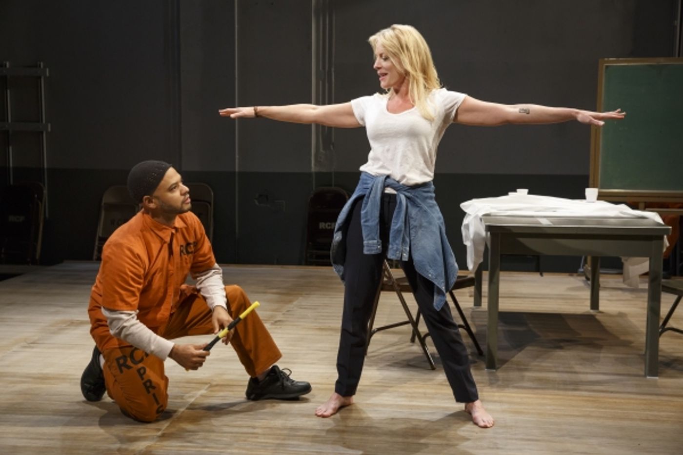 Photo Flash: First Look at Sheri Rene Scott in WHORL INSIDE A LOOP at Second Stage  Image