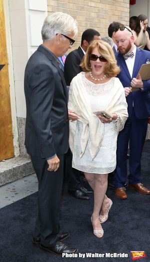 Steve Bakunas and Linda Lavin @ BroadwayWorld Steve Bakunas and Linda Lavin Photo